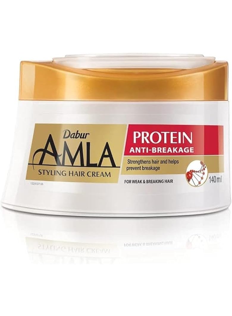 دابر كريم دابر أملا بروتين للشعر | يحمي الشعر ويقويه ويمنع تقصفه | للشعر الضعيف والمتقصف - 140 مل - Image 1